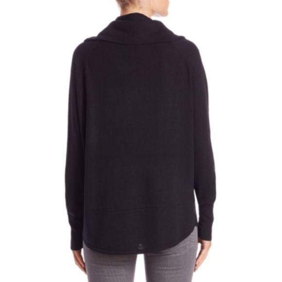 Joie Wesley Cowl Neck Pullover Sweater, Caviar - Picture 3 of 3